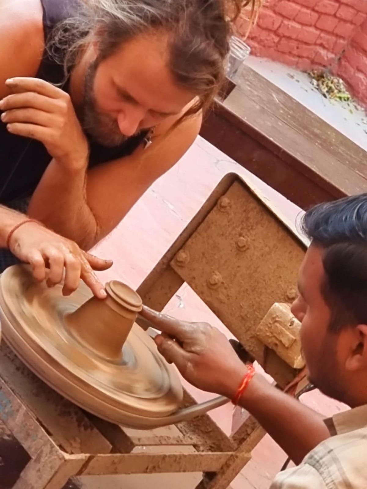 Karavan Kafe Pushkar Eksteriør billede